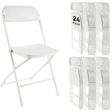 White Plastic Folding Chairs