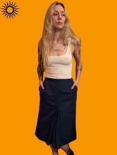 VTG GOR-RAY Navy Blue Midi