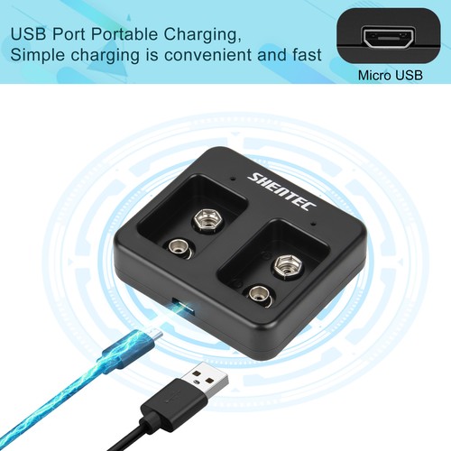 Slots battery charger - 2, 9v