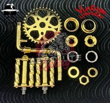 VINTAGE LOWRIDER GOLD CRANK