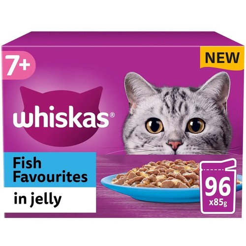 Whiskas fish favourites - 7+,