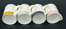 A Set of Four Sainsburys  Bright350ml Tea or Coffee Mugs in Excellent Condition