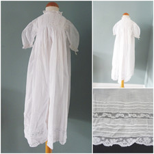 Antique Babys Dress Gown