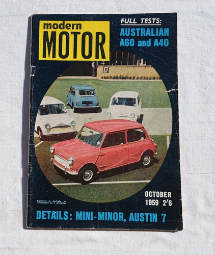1959 modern motor magazine - 1959,
