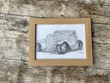 Ford Pop Man Cave Bar Drawing Sketch
