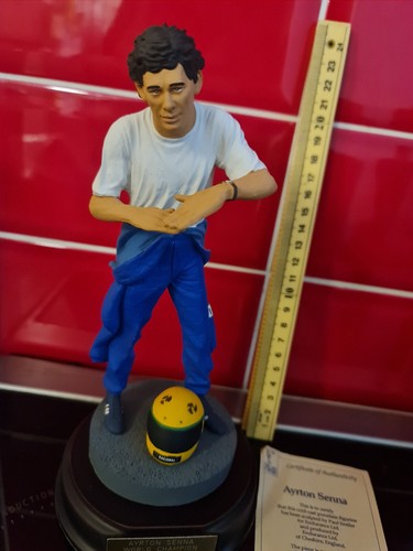 Ayrton senna figurine 1988 - ayrton,