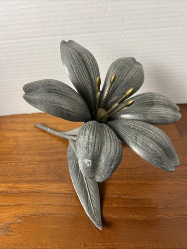 Vtg mcm lotus flower ashtray - mcm,