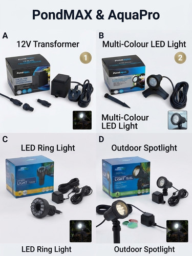 Pond lighting ellumiere - pond,