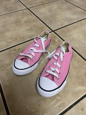 Converse Kids Pink Size 1 Barely Worn VGC