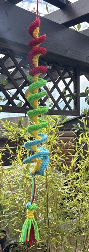 Handmade crochet spiral - handmade,