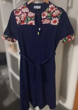 vintage 1970s courtelle Navy