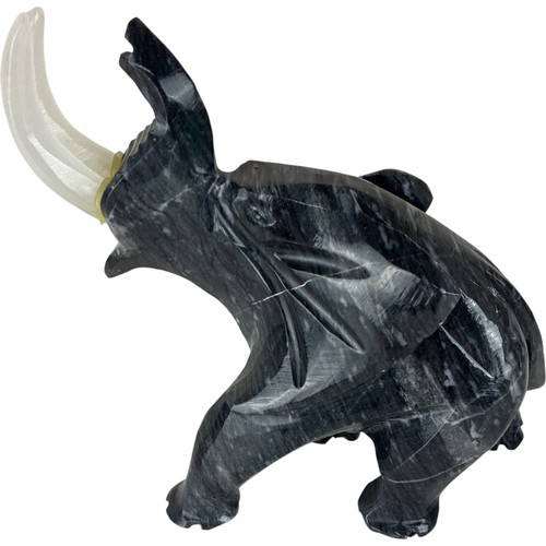 Handmade onyx marble elephant - onyx,