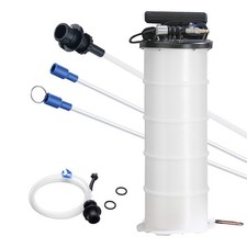 Uimoso Fluid Extractor Pneumatic/Manual Oil Change Vacuum Pump 1.74Gallon/6.5L