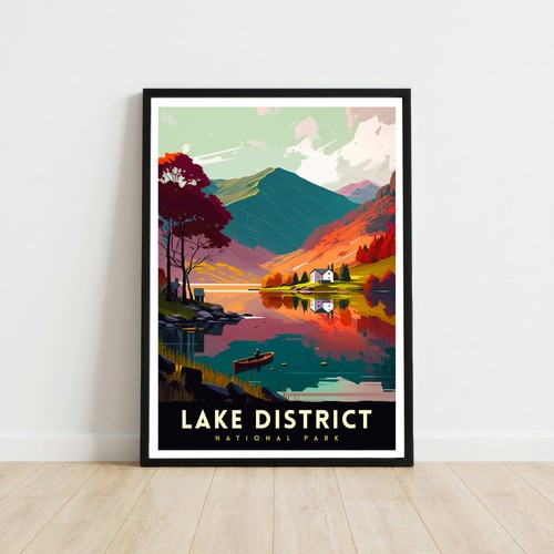Lake district cumbria - lake,