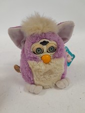 Furby Baby Springtime 1999 Tiger Electronics Spring Time Yellow Purple WORKING