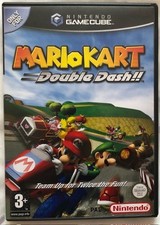 NINTENDO GAMECUBE GAME - MARIO KART DOUBLE DASH - PLUS BOOKLET & ADVERT