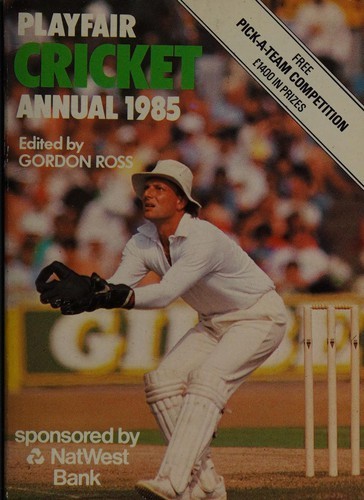 Playfair cricket annual 1985 - playfair,