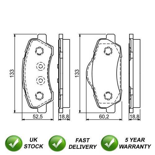 Brake pads set - brake,