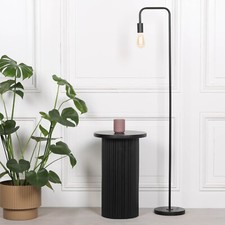 Fluted Round Top Ocean Black