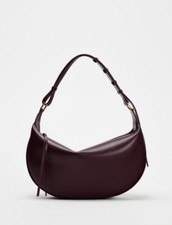 Zara Burgundy Oval Bag 6021/410 
