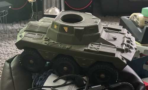 Action man armoured car - action,