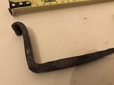 Blacksmith MadeWROUGHT IRON BEAM HOOKS MEAT BEAM BUTCHERS HAND MADE 17th/18th C