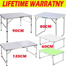 Folding Table Portable Fold Up Tables Camping Garden Party Trestle Dinner Buffet