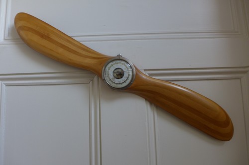 Vintage wooden plane propeller - wooden,