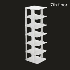 7 Tier Shoe Rack Tall Storage Shelf Unit Cabinet Home Organiser Footwear Stand