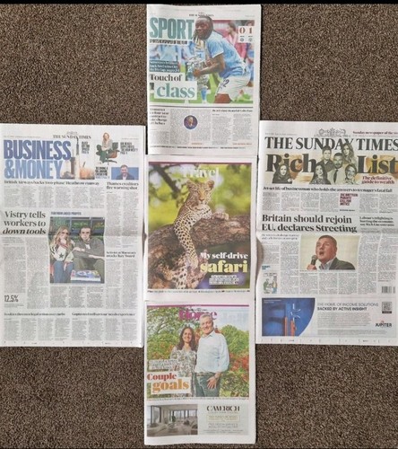 The sunday times - the, newspaper