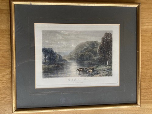 Antique print the dart at - antique, "