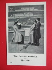 Old Comic postcard THE SEASIDE