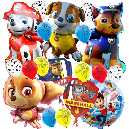 Paw patrol foil balloon - paw,