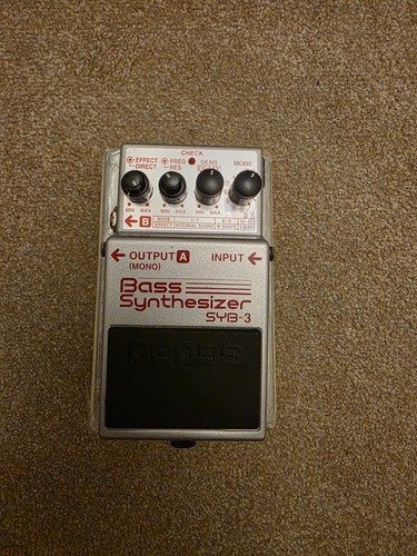 Boss syb bass synthesizer - syb-3,