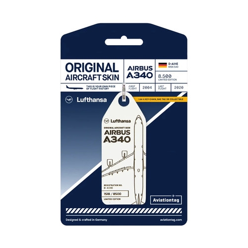 Aviationtag lufthansa airbus - aviationtag,