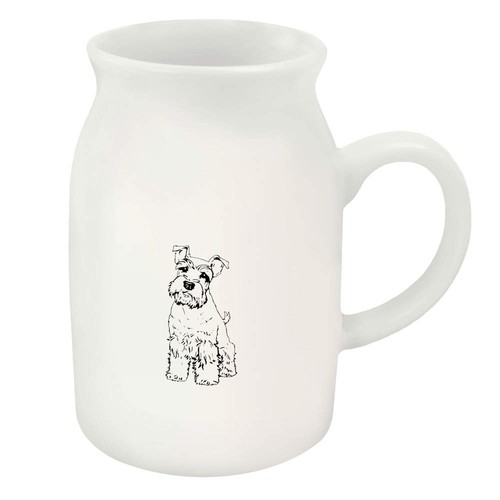 Schnauzer puppy ceramic - puppy',