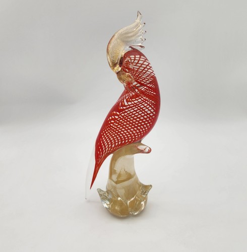 Vintage murano cockatoo - murano,