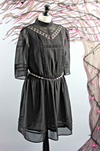 Oasis lightweight black lace - lightweight,