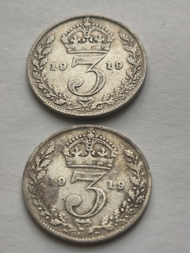 Two 1919 king george - two,