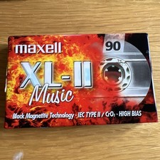  MAXELL XL-II 90 MINUTE BLANK