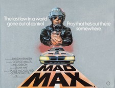 MAD MAX 1979 UK quad poster