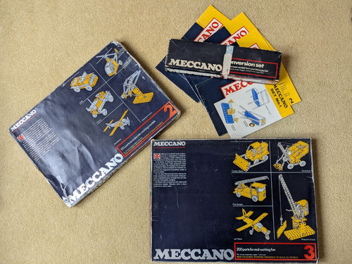 Vintage meccano sets - meccano, 2