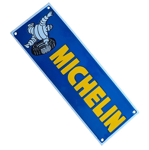Michelin man enamel - michelin,