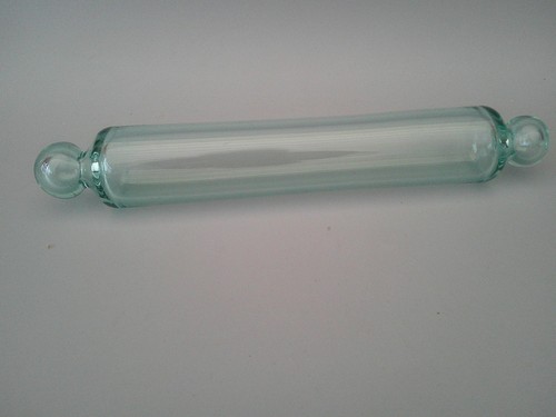 Antique hand blown old glass - hand,