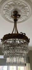 French Empire Crystal Basket
