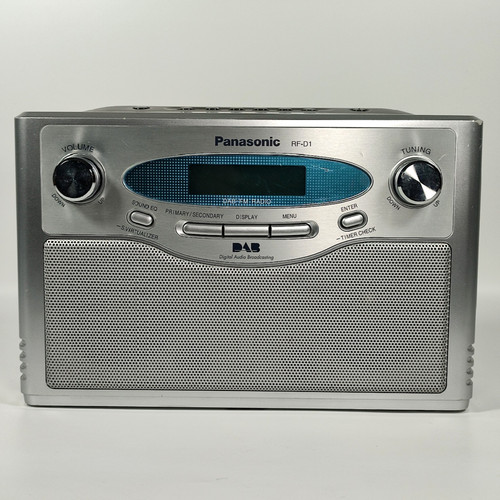 Panasonic dab fm - rf-d1, dab/fm