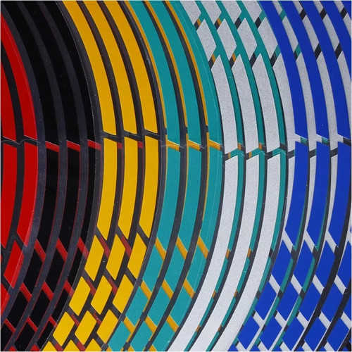 Color reflective wheel - 5, rim