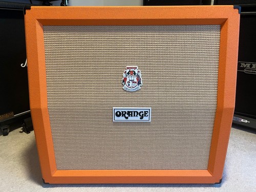 Orange ppc412ad 4x12 - orange, angled