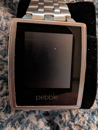 Pebble steel smartwatch - pebble,
