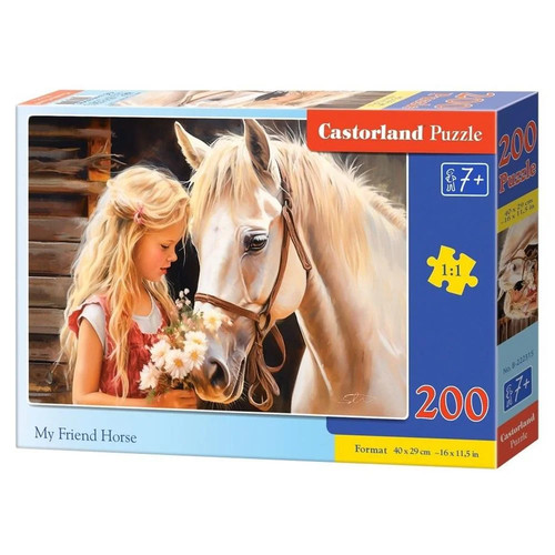 Puzzle 200 friend horse - puzzle,
